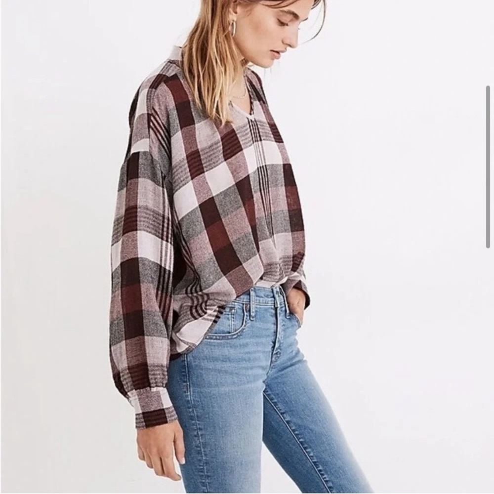 Highroad Popover Shirt in Schorr Plaid - Picture 4 of 7
